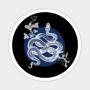 Blue Snake Magnet